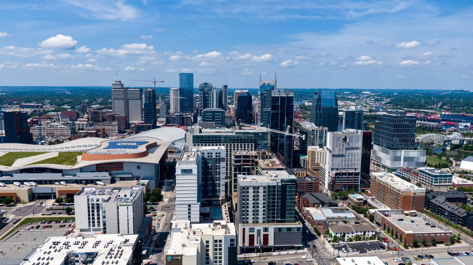 Nashville from the air